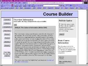 Coursebuilder Overview Screen