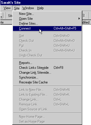 DW: Connecting between local and remote versions of site